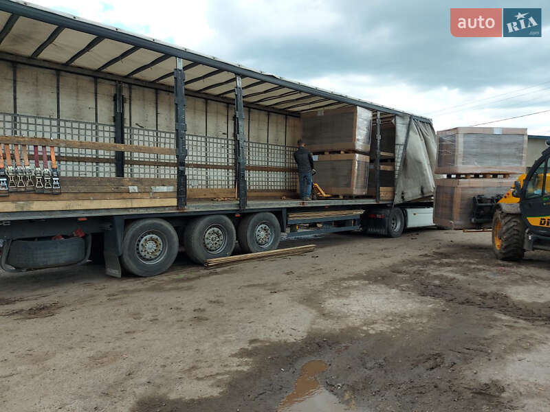 Тентований борт (штора) - напівпричіп Schmitz SCS 27