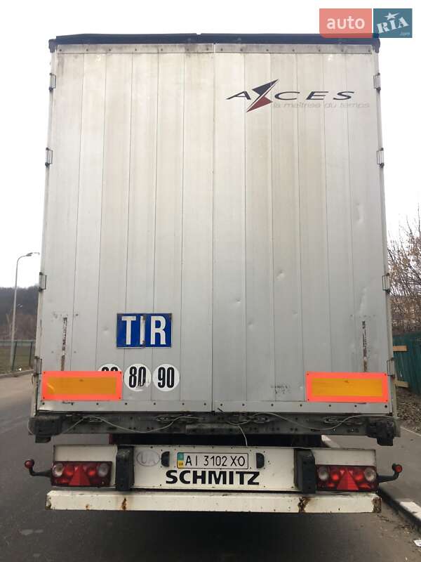 Бортовий напівпричіп Schmitz SCS S3