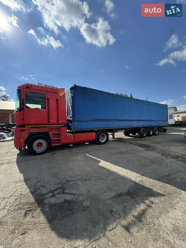 Тентованный борт (штора) - полуприцеп Schwarzmuller BPW