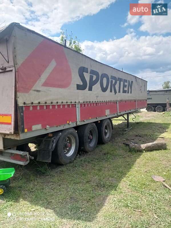 Бортовой полуприцеп Schwarzmuller BPW