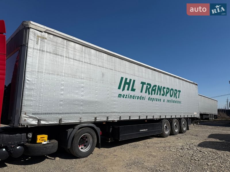 Тентований борт (штора) - напівпричіп Schwarzmuller MB