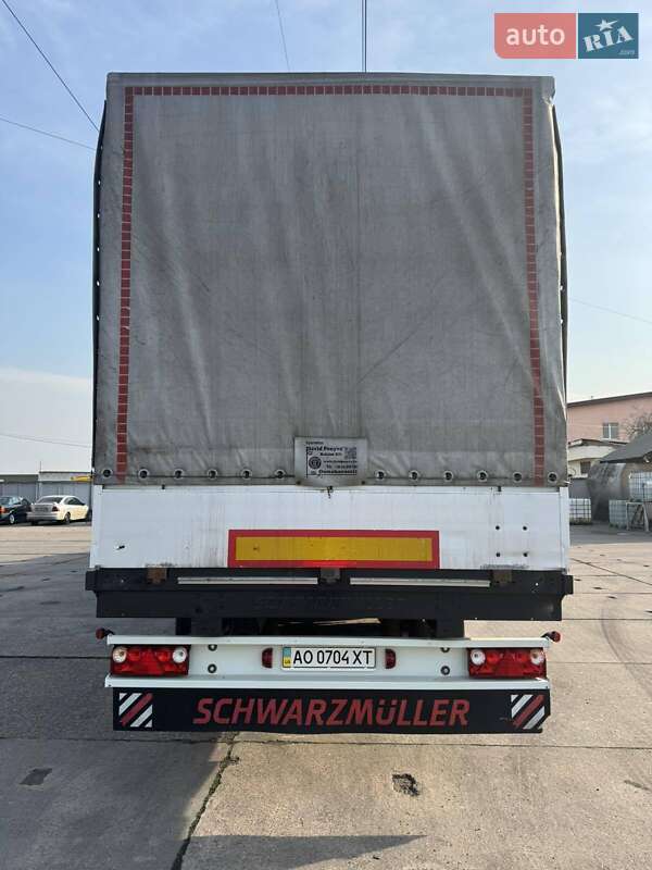 Бортовой полуприцеп Schwarzmuller S-1