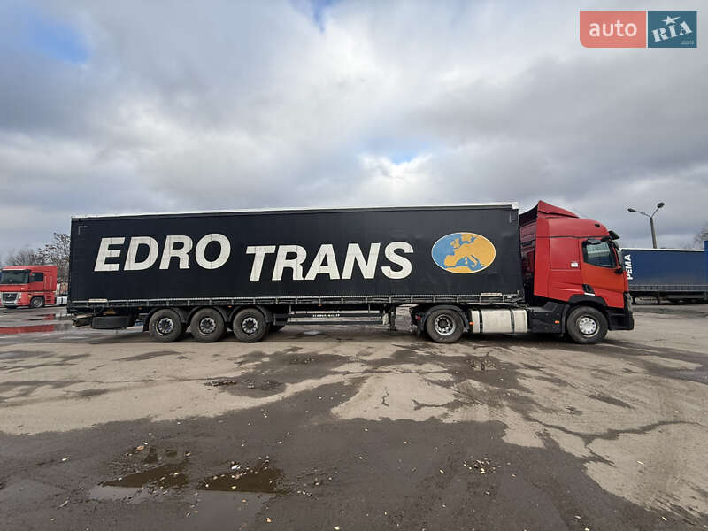 Тентований борт (штора) - напівпричіп Schwarzmuller S1