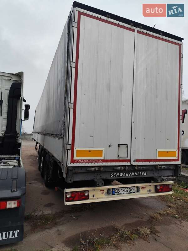 Бортовой полуприцеп Schwarzmuller SAF