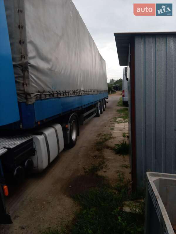 Тентованный борт (штора) - полуприцеп Schwarzmuller SPA-3E