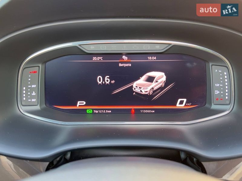 Внедорожник / Кроссовер SEAT Ateca 2018 в Днепре