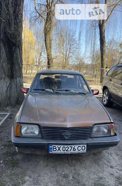 Характеристики Opel Ascona Седан