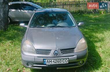 Характеристики Renault Clio Symbol Седан