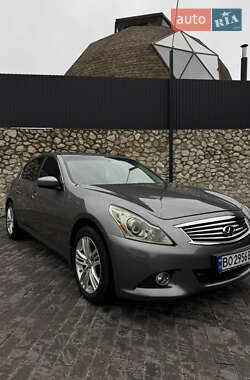 Характеристики Infiniti G37 Седан