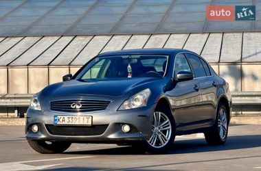Характеристики Infiniti G37 Седан