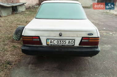 Характеристики Ford Orion Седан