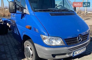 Характеристики Mercedes-Benz Sprinter Шасси