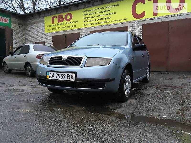 Skoda Fabia 2002 года