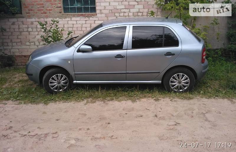 Skoda Fabia 2003 года