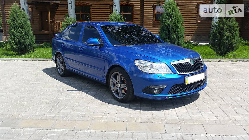 skoda octavia a5 rs технические характеристики