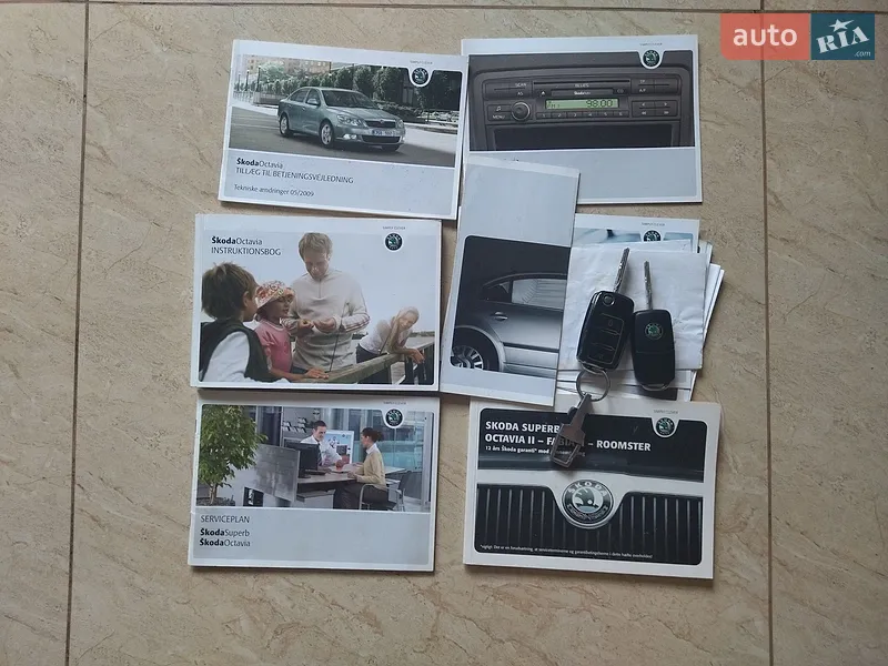 Лифтбек Skoda Octavia 2009 в Чернигове документ