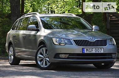 Skoda Superb WEBASTO GPS 2015