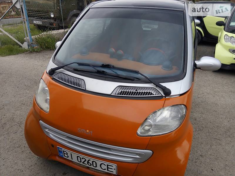 Smart fortwo 2000 года