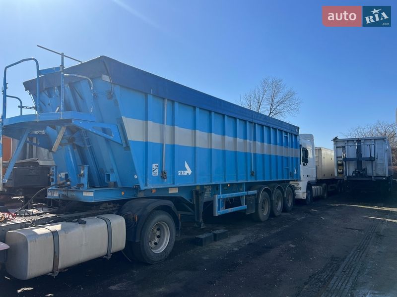 Зерновоз - полуприцеп STAS Alum