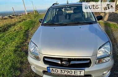 Subaru Justy G3X 4x4 off road 2005