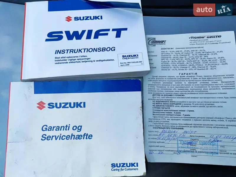 Хэтчбек Suzuki Swift 2008 в Тлумаче документ