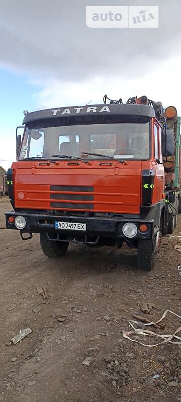 Лісовоз / Сортиментовоз Tatra 815