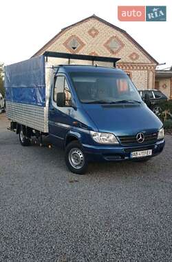 Характеристики Mercedes-Benz Sprinter Тентованый