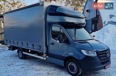 Характеристики Mercedes-Benz Sprinter Тентованый