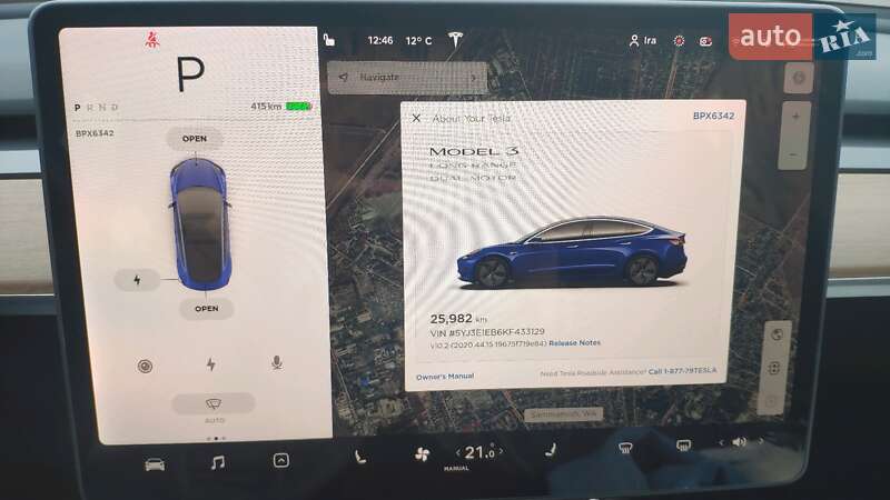 Седан Tesla Model 3 2019 в Одесі