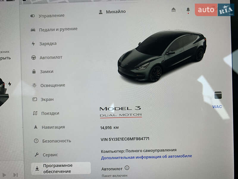 Седан Tesla Model 3 2021 в Львові