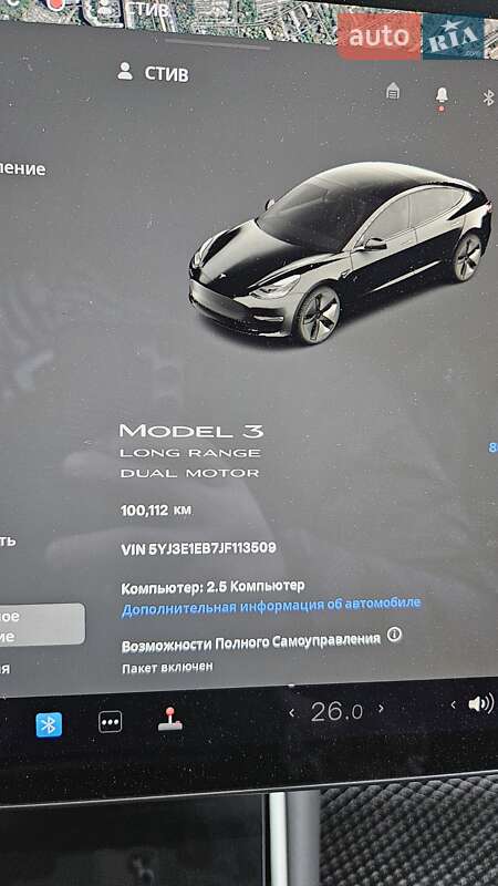 Седан Tesla Model 3 2018 в Харкові