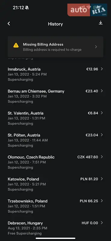 Седан Tesla Model 3 2018 в Львові документ