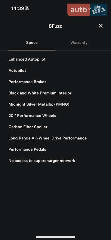 Седан Tesla Model 3 2018 в Дніпрі