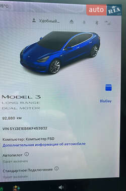 Седан Tesla Model 3 2019 в Києві