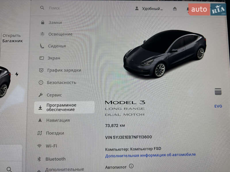 Седан Tesla Model 3 2021 в Ивано-Франковске