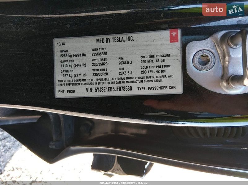 Седан Tesla Model 3 2018 в Рівному