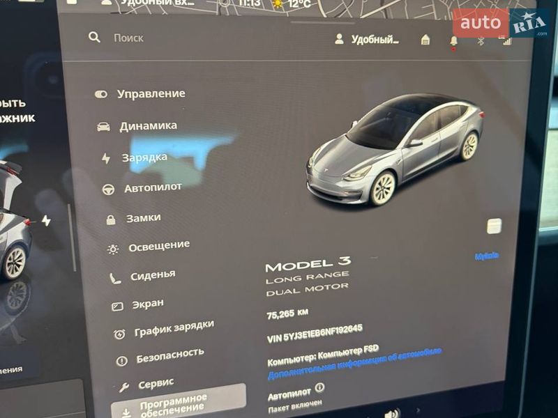 Седан Tesla Model 3 2022 в Луцке фото 41 Седан Tesla Model 3 2022 в Луцке