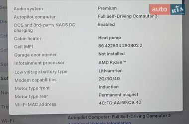 Седан Tesla Model 3 2022 в Киеве