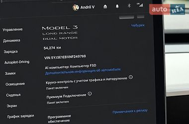 Седан Tesla Model 3 2022 в Золочеві