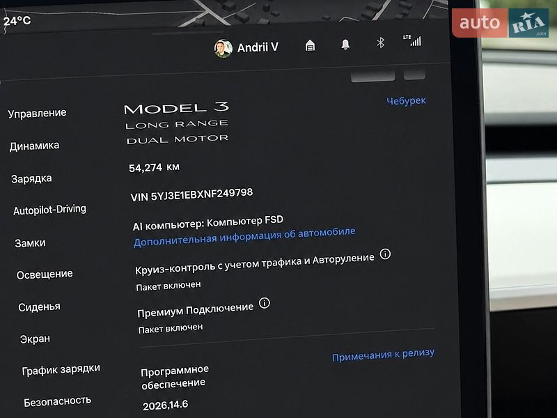 Седан Tesla Model 3 2022 в Золочеві