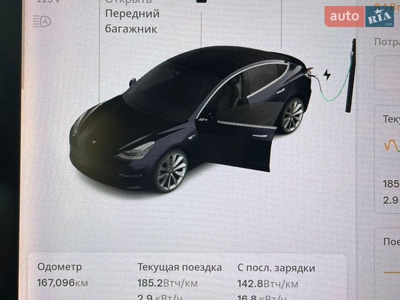 Седан Tesla Model 3 2018 в Одесі