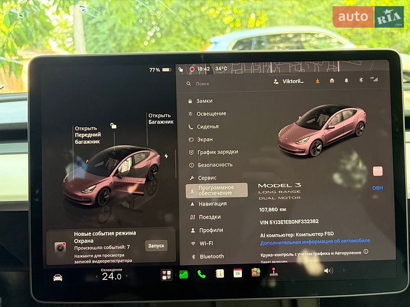 Седан Tesla Model 3 2022 в Виннице