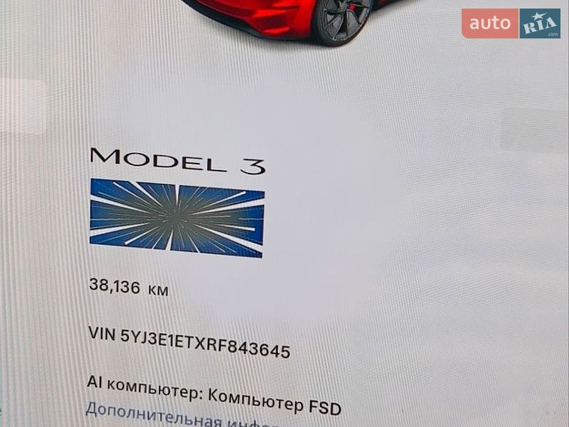 Седан Tesla Model 3 2024 в Гайвороне