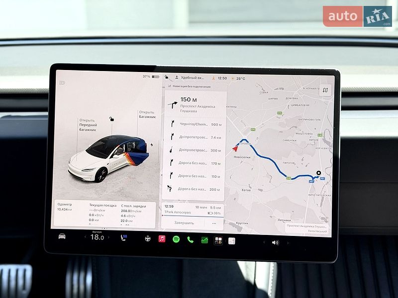 Седан Tesla Model 3 2024 в Киеве