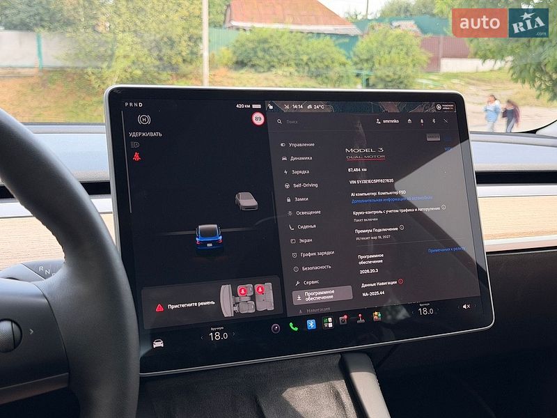 Седан Tesla Model 3 2023 в Киеве
