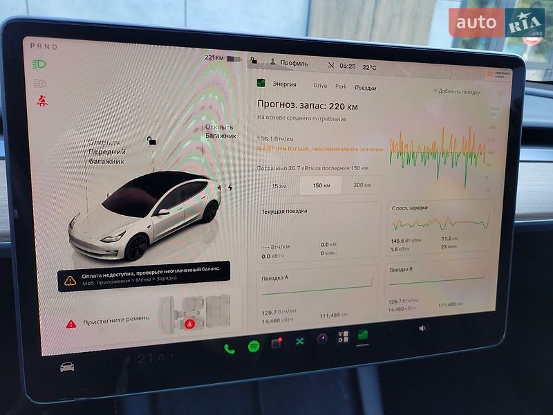 Седан Tesla Model 3 2022 в Житомире