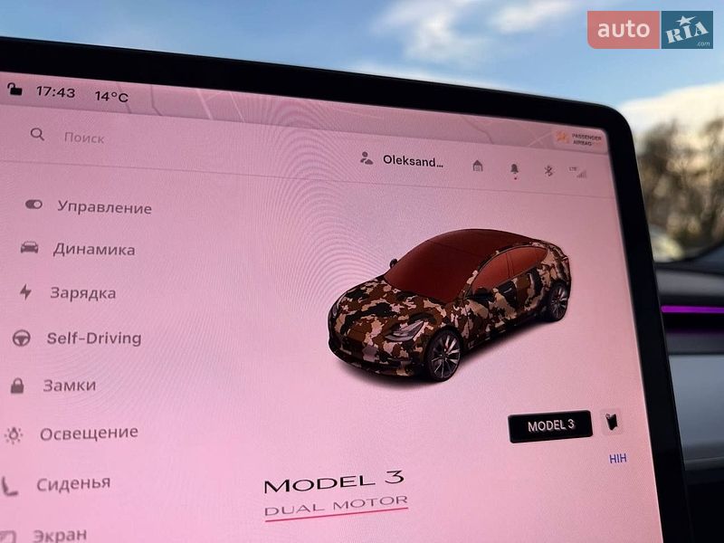 Седан Tesla Model 3 2021 в Коломиї фото 19 Седан Tesla Model 3 2021 в Коломиї