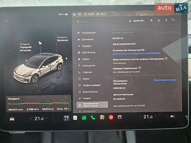 Седан Tesla Model 3 2022 в Одесі