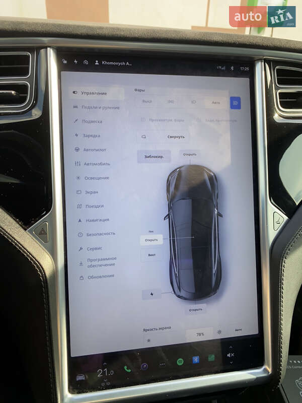 Лифтбек Tesla Model S 2015 в Николаеве