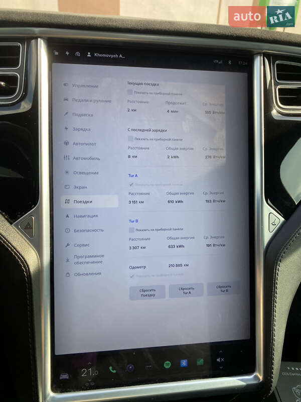 Лифтбек Tesla Model S 2015 в Николаеве